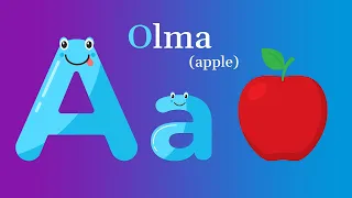 Alifbo qoʻshigʻi bolalar uchun (ABC Alphabet Song)