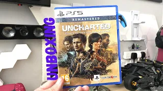 UNCHARTED Legacy of Thieves COLLECTION REMASTERED PS5 Unboxing (A THEIF'S END & THE LOST LEGACY)