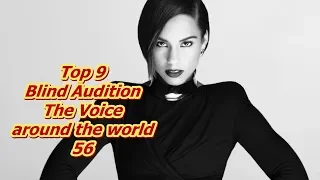 Top 9 Blind Audition (The Voice around the world 56)(REUPLOAD)