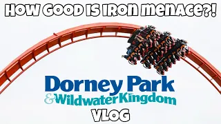 How Good is IRON MENACE Really?! Dorney Park - Allentown, Pennsylvania | VLOG [5/26/24]