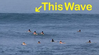 Biggest Wave Of The Day Approaches ...Can Anyone Catch It? (Opening Scene) – Keramas