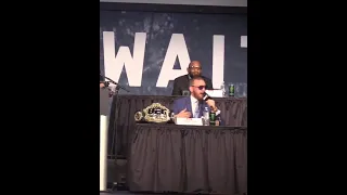 Conor McGregor: "They're all trying to talk like me. They're all trying to be me"