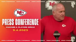 Coordinators & Select Players Speak to the Media | Press Conference 9/4