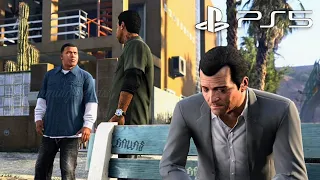 Grand Theft Auto V PS5 4K HDR RayTracing Gameplay