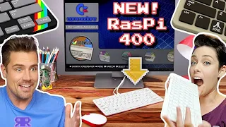 Raspberry Pi 400 Unboxing, Review, Teardown: $70 retrogaming emulator!