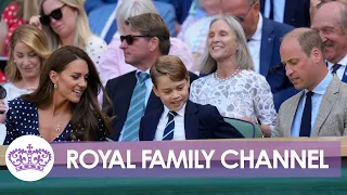 Prince George Joins Kate and Will for Men's Wimbledon Final