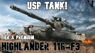 Highlander 116-F3: Ultimate Season Pass Tank: WoT Console - World of Tanks Modern Armor