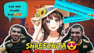 Shreeman Propose by Random Girl on Superchat | Shreeman Accepted Marriage Proposal | Pubg Mobile