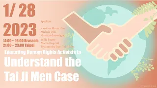 Educating Human Rights Activists to Understand the Tai Ji Men Case