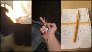 CHARLIE CHARLIE PENCIL GAME! (GONE WRONG)
