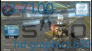 Counter-Strike: Global Offensive (Cs:Go) | intel i3 - 7100|hd graphics 630 | Gameplay test Benchmark