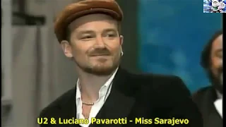 U2 & Luciano Pavarotti - Miss Sarajevo (live sub ing/ita/lyrics)