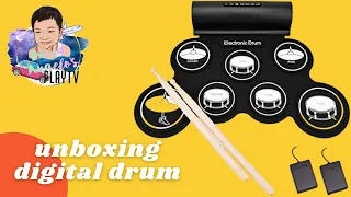 ELECTRONIC DIGITAL DRUM PAD (ELECTRONIC DRUM PAD SHOPEE SALE AND LAZADA SALE)