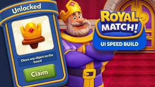 Figma Game UI - Royal Match Game UI Speed Build