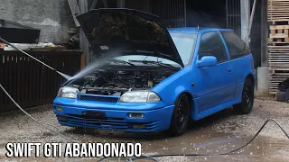 Lavando o Swift GTi Abandonado - Ep.1