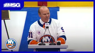 Islanders Retire Butch Goring's #91 at the Coliseum (Full Ceremony) | New York Islanders