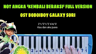 Not Pianika Kembali Beraksi Full Version | Ost Boboiboy Galaxy Sori