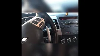 Mitsubishi Outlander 2013 Чистка дроссельной заслонки !