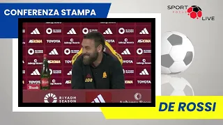 CONFERENZA STAMPA DANIELE DE ROSSI, PREPARTITA ROMA - JUVE 04 05 2024