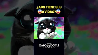 ¿Aún tiene sus 9 vidas en el Gato con botas 2? 😱 #shorts