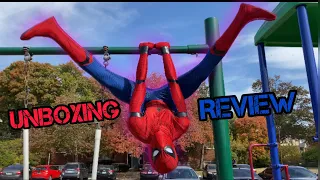 Spider-Man: Homecoming Colored Fabrics Suit by Print Costume UNBOXING & REVIEW!