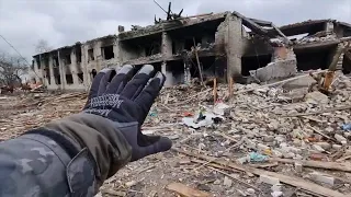 Как выглядит "руский мир" в разрушенном поселке на Черниговщине