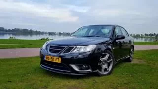 Saab 9-3 TurboX - the look, sound and acceleration.
