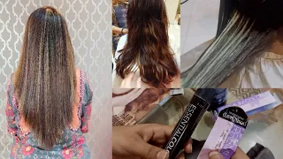 Hair Highlights My USA Client on Chaand Raat Dayz by AISHA BUTT