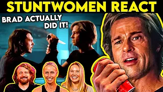 Stuntwomen React 12: Once Upon a Time in Hollywood, I Am Legend, Bright