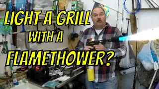 Grill Gun (Small Flame Thrower!) Test and Review