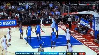 Blake Griffin Dunks on Kendrick Perkins w/ Editing(A Must Watch HD Clip!!)