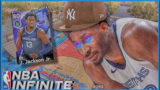 NEVER UNDERESTIMATE JAREN JACKSON JR IN NBA INFINITE MOBILE !!!