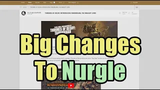 Cautious Optimism About the Nurgle changes in THRONES OF DECAY