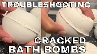 How to fix CRACKED bath bombs | Bath Bomb Troubleshooting