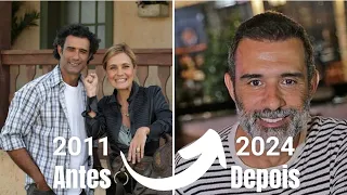 ANTES e DEPOIS dos atores da novela MORDE E ASSOPRA | 2011 - 2024