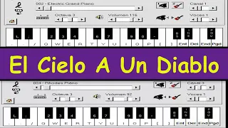 El Cielo A Un Diablo - The La Planta - Piano Electronico 2.6