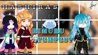 Hashiras react to RIMURU TEMPEST || Bad English || Gacha || 1/?