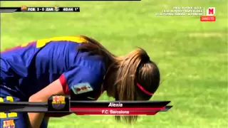 PDJ: 2013-06-16 - Final Copa de la Reina - FC Barcelona vs Prainsa Zaragoza - GOL de Alexia Putellas