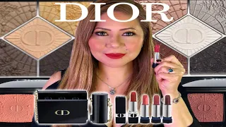 DIOR HOLIDAY COLLECTION 2022 & ROUGE DIOR MINAUDIERE LIPSTICK SET FULL REVIEW // LOTS OF COMPARISONS