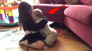 The parents were horrified when they saw what the girl was doing to their son!