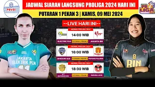 JADWAL LIVE, [JAKARTA BIN VS JAKARTA ELEKTRIK PLN] PROLIGA 2024~PUTARAN 1 PEKAN 3