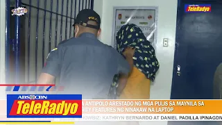 Nahuli sa Antipolo ang suspek sa basag-kotse sa tulong ng security features ng ninakaw na laptop