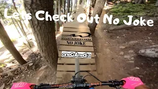 Lets Check Out   No Joke at Whistler Mountain Bike Park in 4K