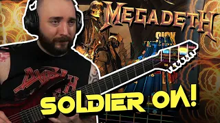 Megadeth - Soldier On! REACTION and Playthrough | Rocksmith 2014 Metal Guitar Cover