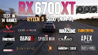 RX 6700XT Test in 14 Games in 2023 ft Ryzen 5 5600