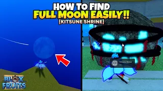 How To Find Full Moon Server Easily For Kitsune Shrine!! ( Blox Fruits )