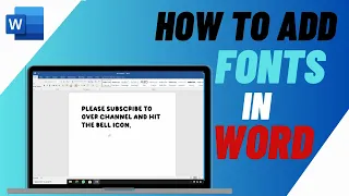 How to Add New Fonts to Microsoft Word - Quick & Easy