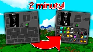 ZROBIŁEM TEN  SPEEDRUN W MINECRAFT PONIŻEJ 2 MINUT!