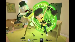 Rick and Morty VR / VALVE INDEX / Дружок играет в Рик и Морти