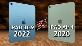 Apple iPad 10th Gen 2022 VS Apple iPad Air 4th Gen 2020 | iPad 10.9 2022